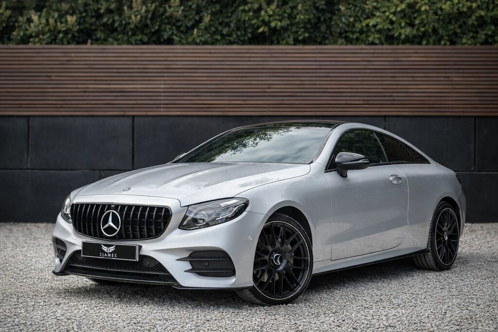 Mercedes-Benz E Class 2018 2.0 E220d Amg Line Premium Plus Coupe D Silver