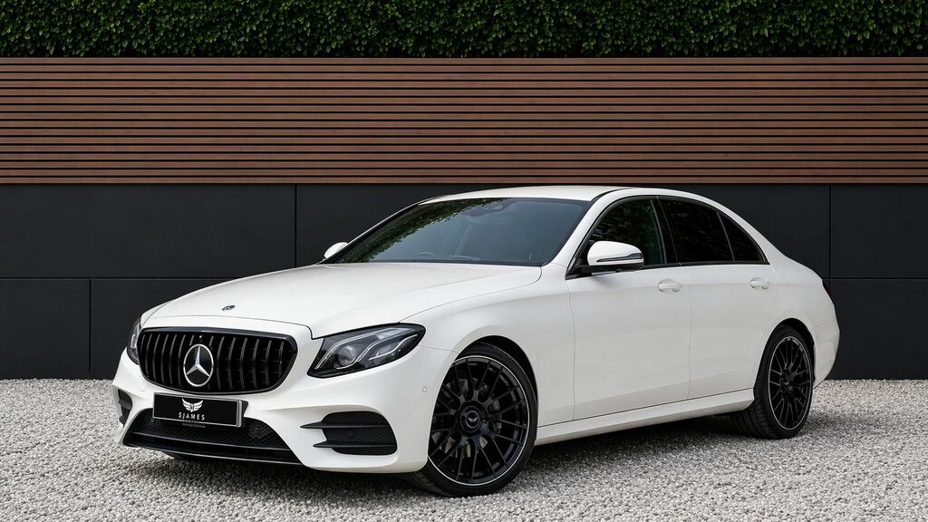 Mercedes-Benz E Class 2019 2.0 E220d Amg Line Edition Premium Saloon 4 White