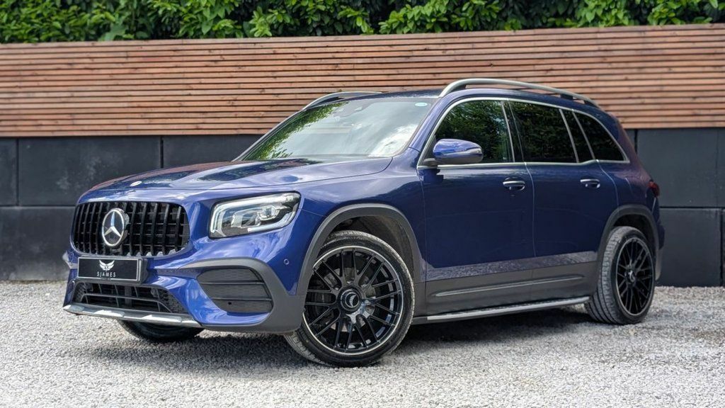 Mercedes-Benz GLB Class 2022 2.0 Glb220d Amg Line Premium Plus Suv D AE22MYK Blue #2