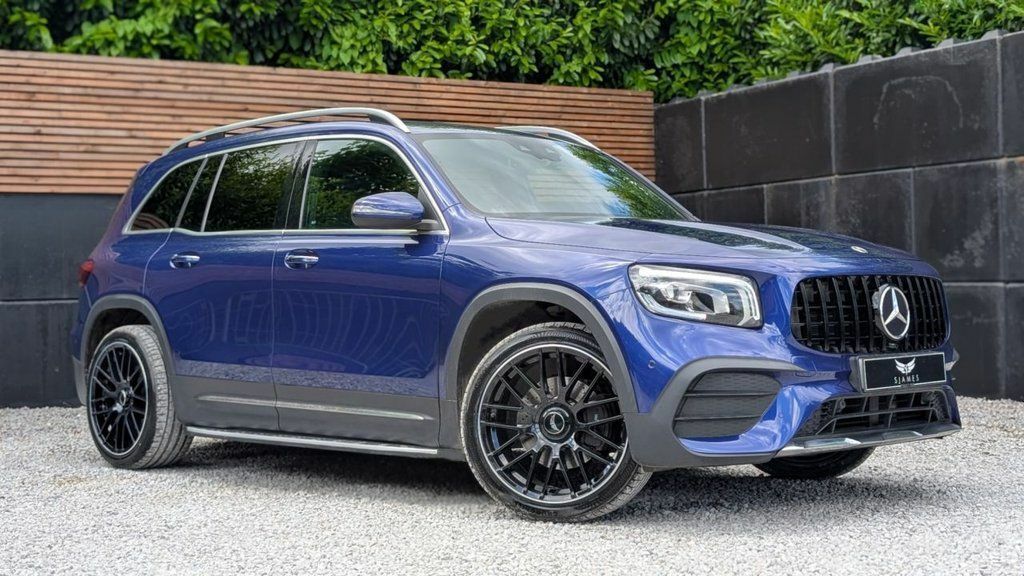 Mercedes-Benz GLB Class 2022 2.0 Glb220d Amg Line Premium Plus Suv D AE22MYK Blue #4