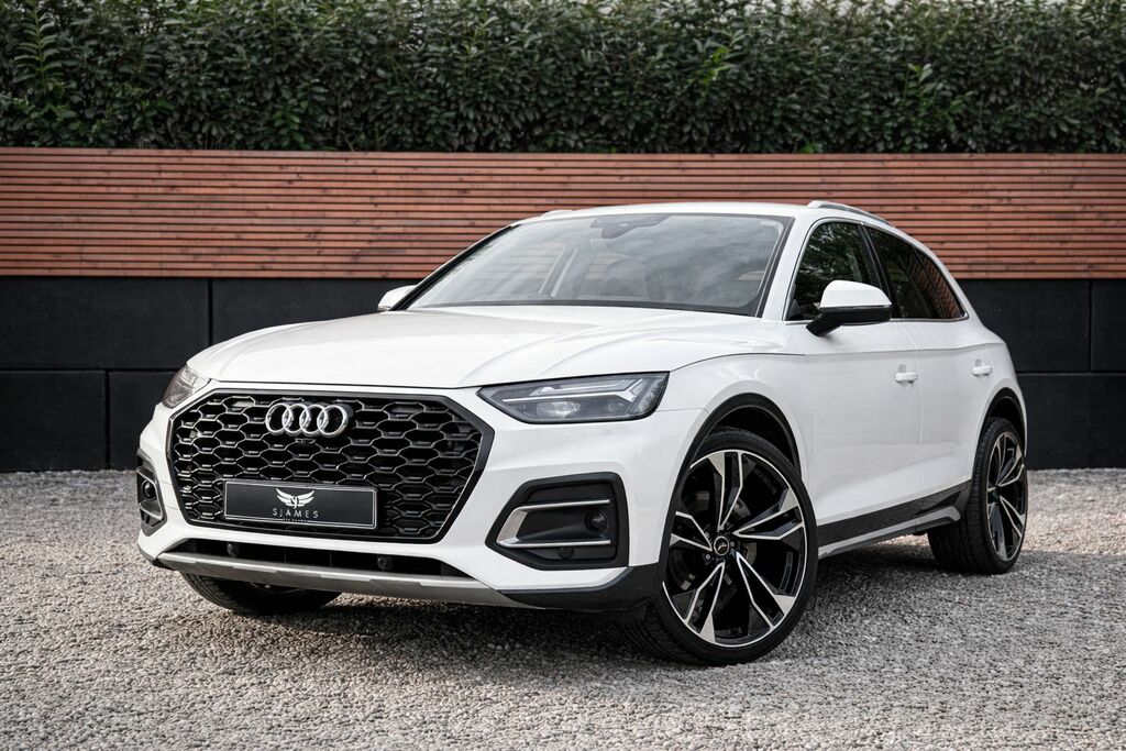 Audi Q5 2021 2.0 Tdi 40 Sport Suv S Tronic Quat White