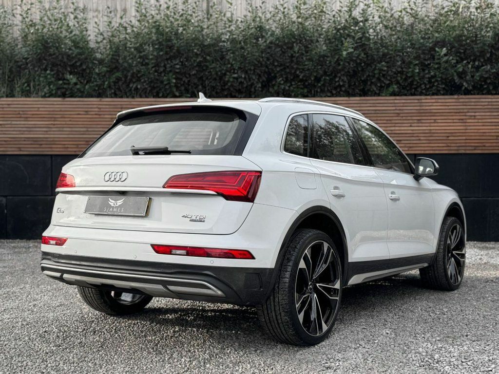 Audi Q5 2021 2.0 Tdi 40 Sport Suv S Tronic Quat MR51JEM White #4