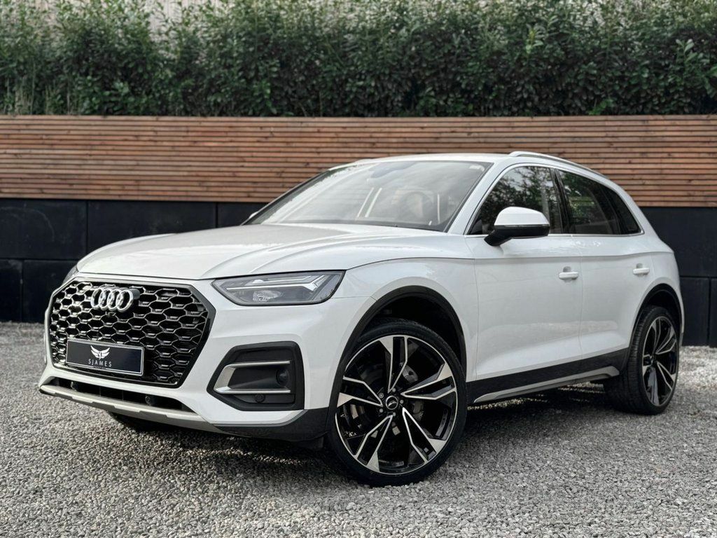 Audi Q5 2021 2.0 Tdi 40 Sport Suv S Tronic Quat MR51JEM White #2