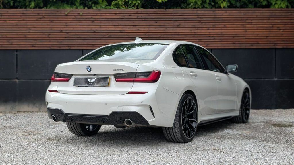 BMW 3 Series 2021 2.0 330E 12Kwh M Sport Saloon Plug AJ71DFV White #5