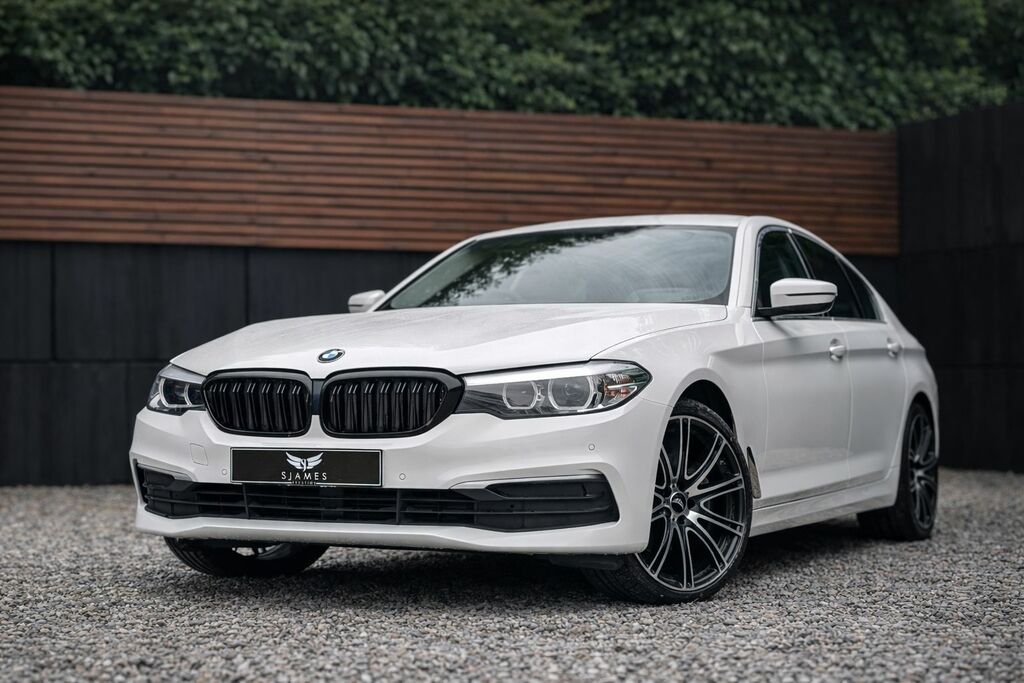 BMW 5 Series 2019 2.0 520I Gpf Se Saloon Euro 6 White