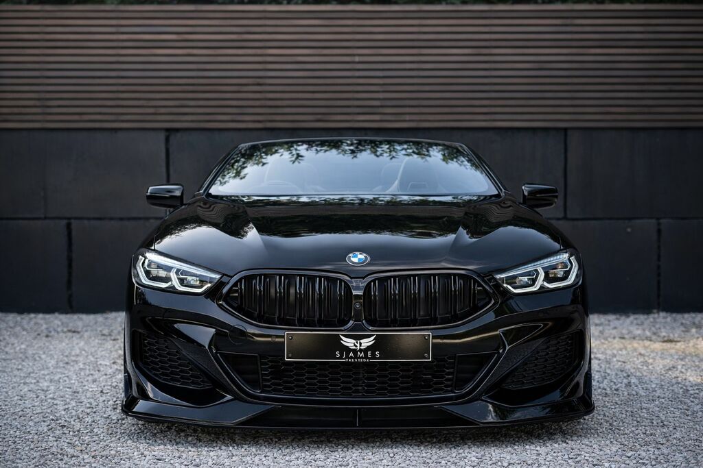 BMW 8 Series 2021 3.0 840I M Sport Convertible Stept BD21ZZC Black #5