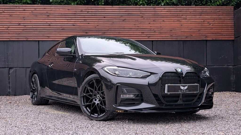 BMW 4 Series Gran Coupe 2021 2.0 420D Mht M Sport Coupe Hybrid Black #3