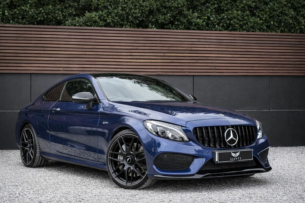 Mercedes-Benz C Class 2018 3.0 C43 V6 Amg Premium Coupe G-t FL18VYX Blue #5