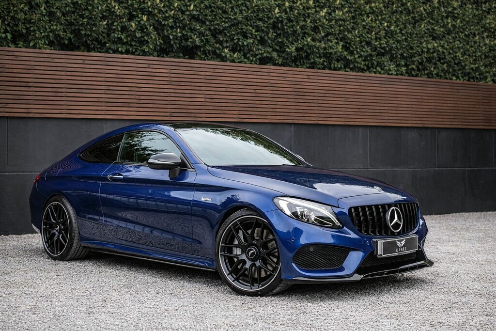 Mercedes-Benz C Class 2018 3.0 C43 V6 Amg Premium Coupe G-t FL18VYX Blue #6