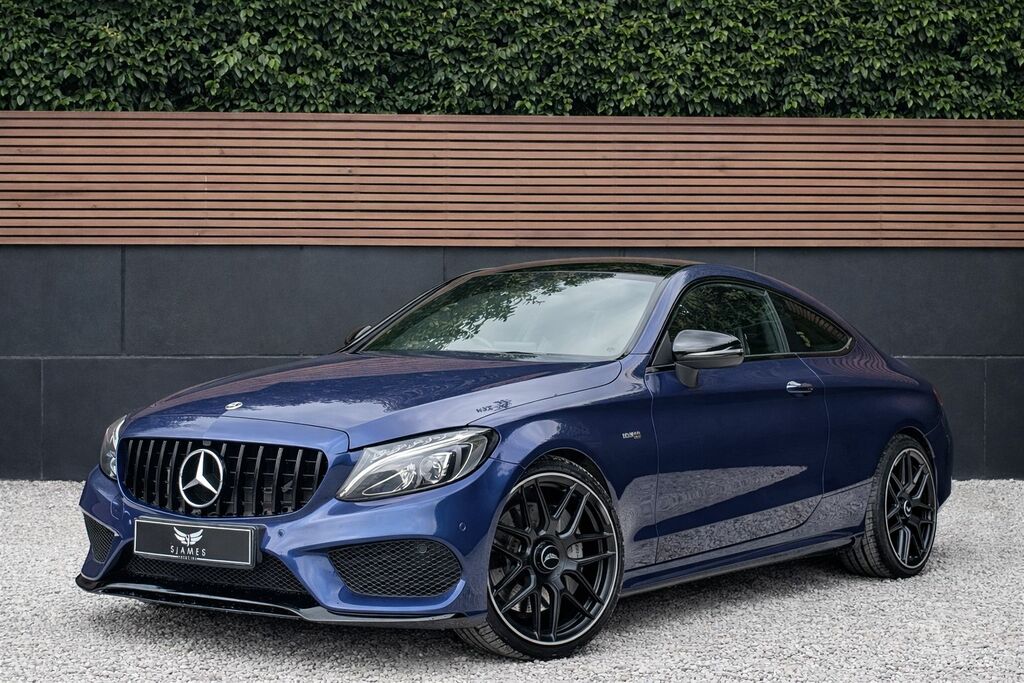 Mercedes-Benz C Class 2018 3.0 C43 V6 Amg Premium Coupe G-t Blue