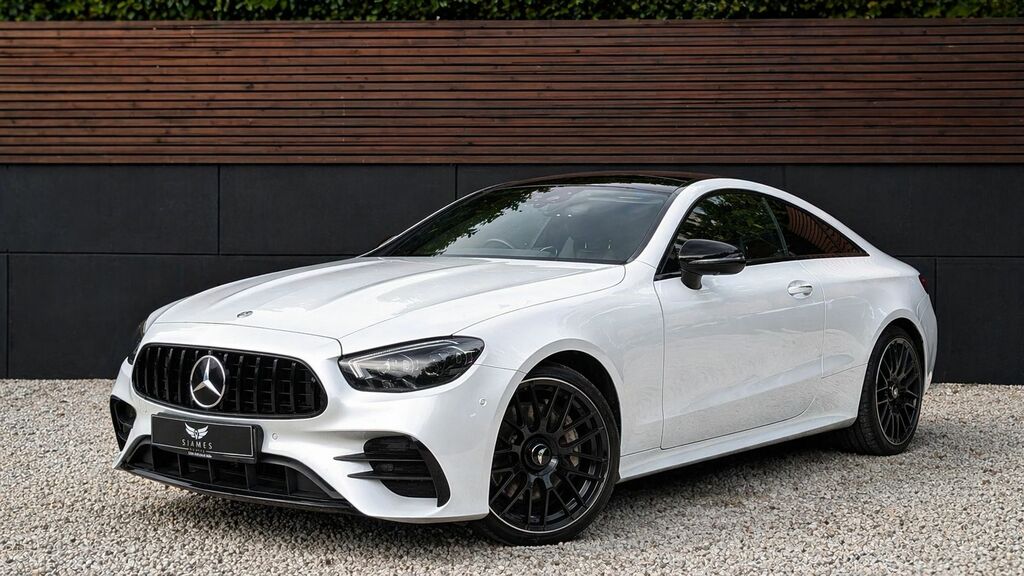 Mercedes-Benz E Class 2021 2.0 E220d Amg Line Premium Plus Coupe D White