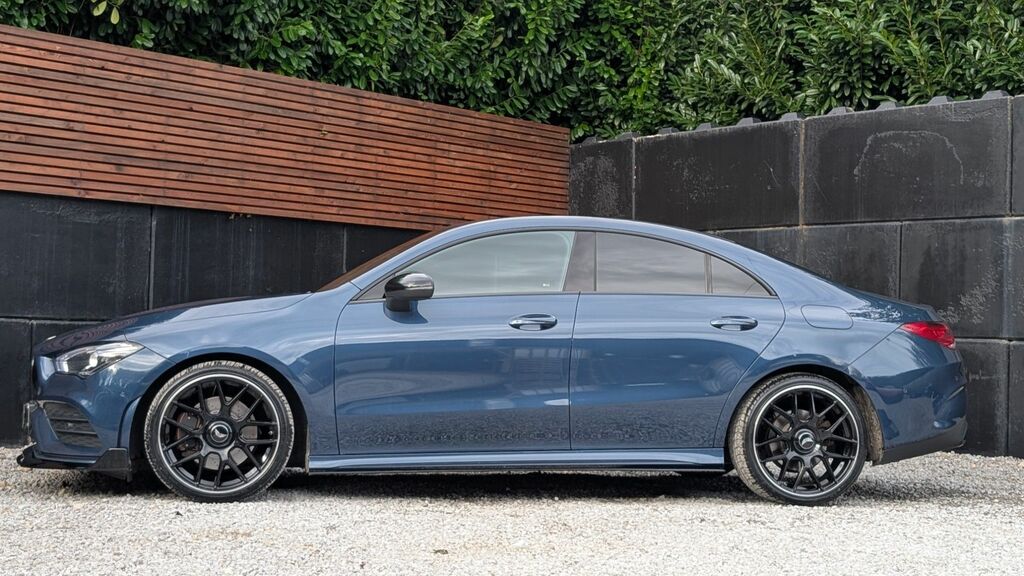 Mercedes-Benz CLA Class 2022 1.3 Cla200 Amg Line Premium 2 Coupe Pet Blue #5