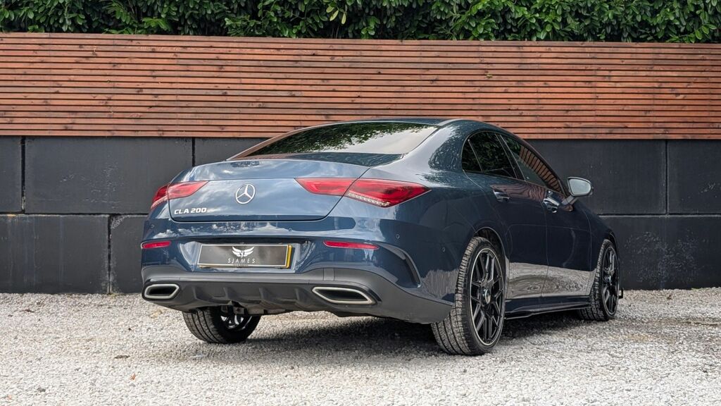 Mercedes-Benz CLA Class 2022 1.3 Cla200 Amg Line Premium 2 Coupe Pet Blue #6