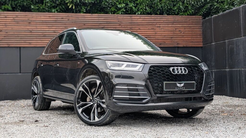 Audi Q5 2019 2.0 Tdi 40 S Line Suv S Tronic Qua DE69GPY Black #3