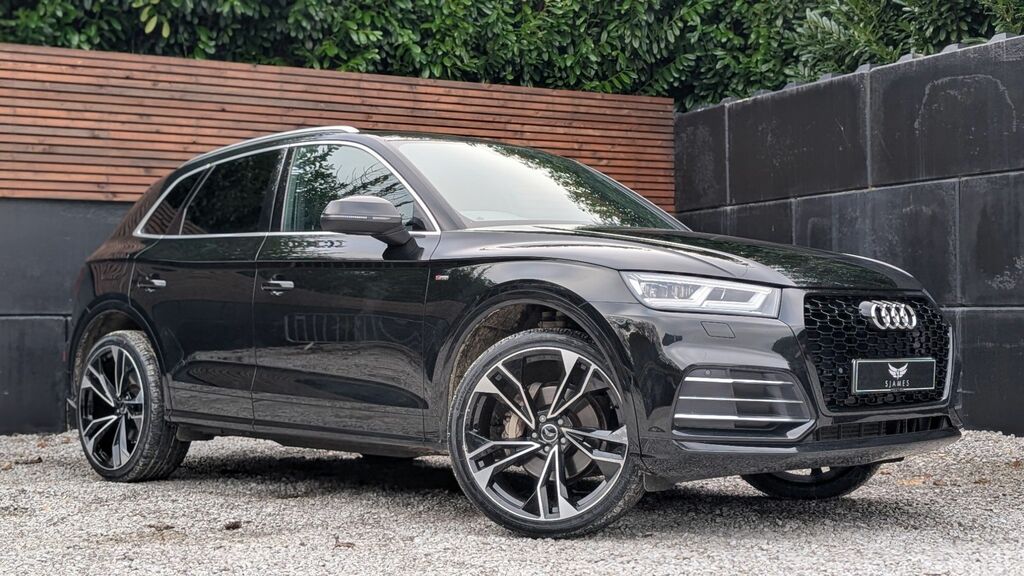 Audi Q5 2019 2.0 Tdi 40 S Line Suv S Tronic Qua DE69GPY Black #4