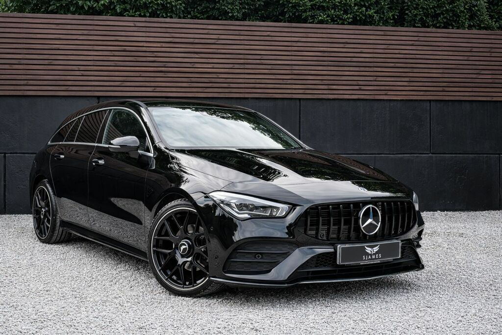 Mercedes-Benz CLA Class 2022 2.0 Cla220d Amg Line Premium Shooting Brake FD22YXF Black #4
