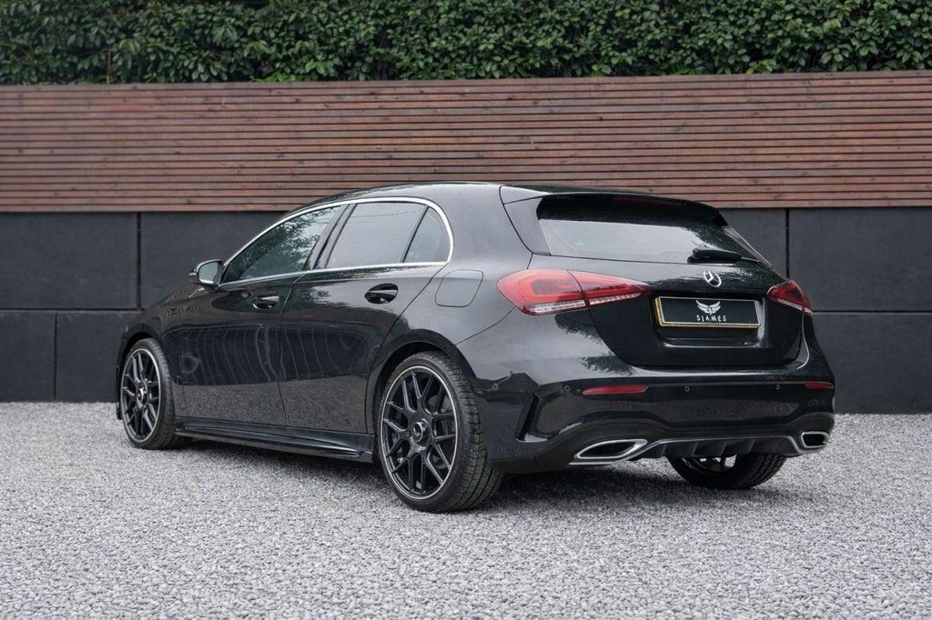 Mercedes-Benz A Class 2023 1.3 A180 Amg Line Executive Hatchback P AO23WFU Black #6