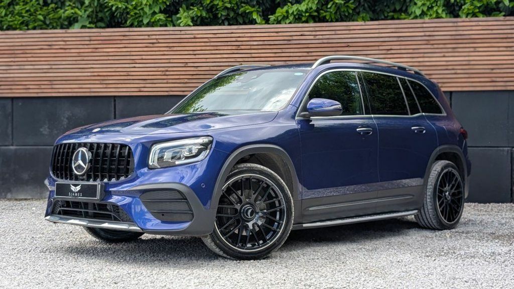 Mercedes-Benz GLB Class 2021 1.3 Glb200 Amg Line Premium Plus 2 Suv LP21XWG Blue #2
