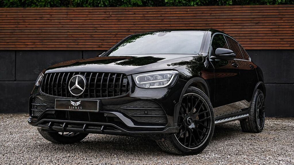 Mercedes-Benz GLC Class 2019 2.0 Glc220d Amg Line Coupe G-troni Black