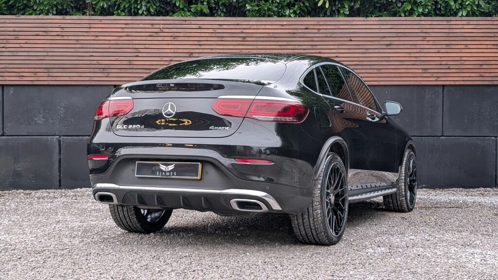 Mercedes-Benz GLC Class 2019 2.0 Glc220d Amg Line Coupe G-troni MB19EMJ Black #6