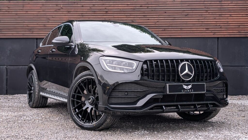 Mercedes-Benz GLC Class 2019 2.0 Glc220d Amg Line Coupe G-troni MB19EMJ Black #3