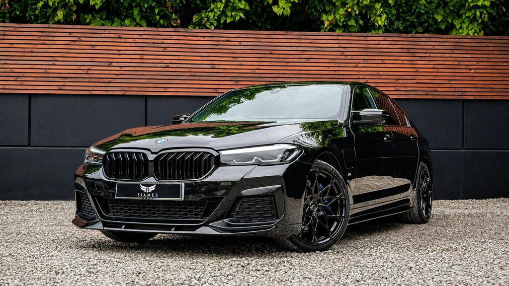 BMW 5 Series 2021 2.0 520D Mht M Sport Saloon Hybrid Black
