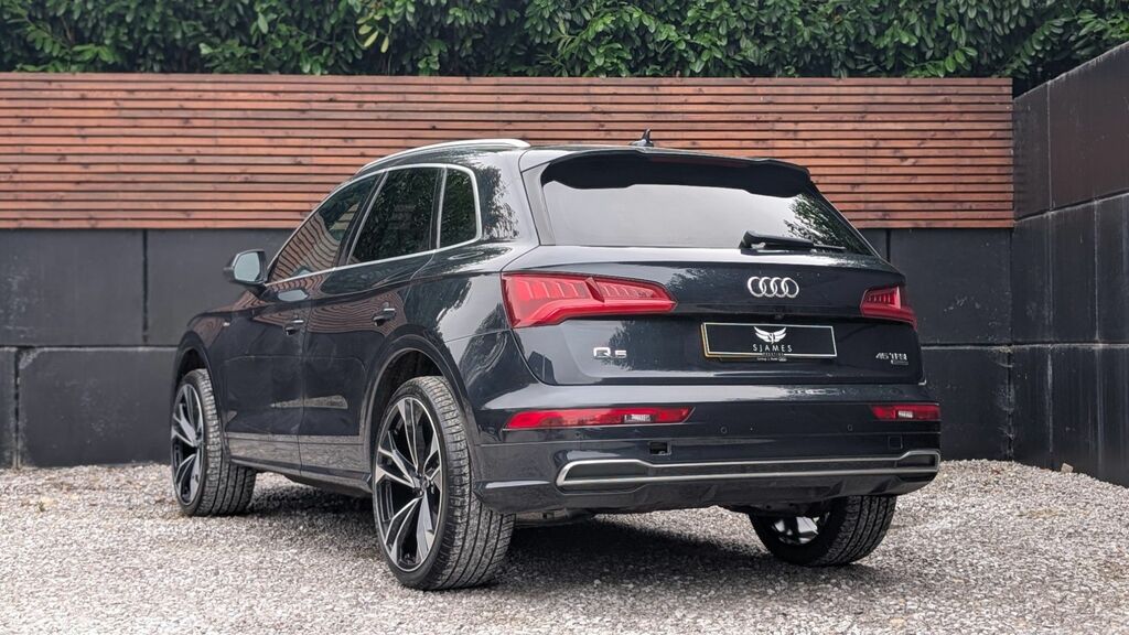 Audi Q5 2019 2.0 Tfsi 45 S Line Suv S Tronic Qu LM19FUY Blue #4