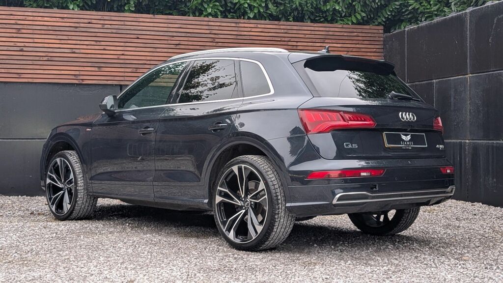 Audi Q5 2019 2.0 Tfsi 45 S Line Suv S Tronic Qu LM19FUY Blue #5