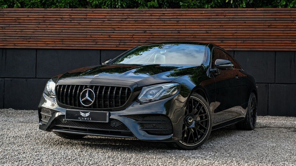 Mercedes-Benz E Class 2020 2.9 E400d Amg Line Premium Plus Coupe D Black