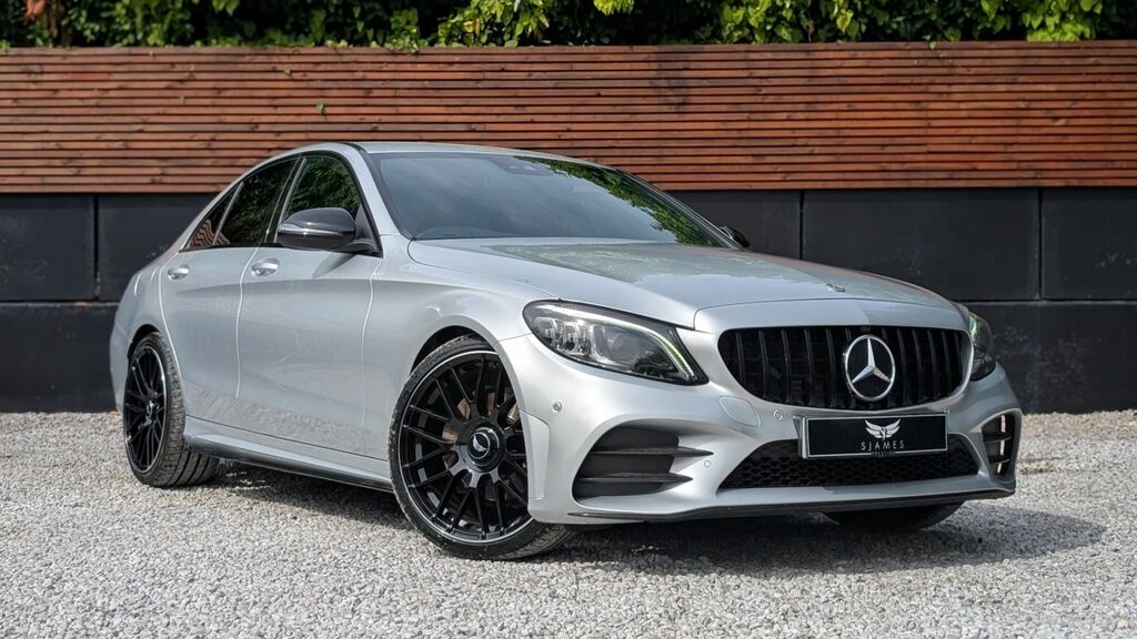 Mercedes-Benz C Class 2021 2.0 C220d Amg Line Night Edition Premium Sa LN21SVP Silver #3