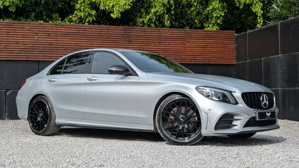 Mercedes-Benz C Class 2021 2.0 C220d Amg Line Night Edition Premium Sa LN21SVP Silver #4