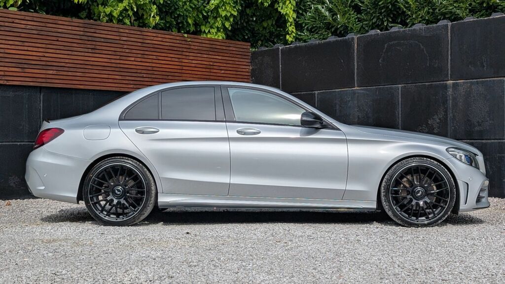 Mercedes-Benz C Class 2021 2.0 C220d Amg Line Night Edition Premium Sa LN21SVP Silver #5