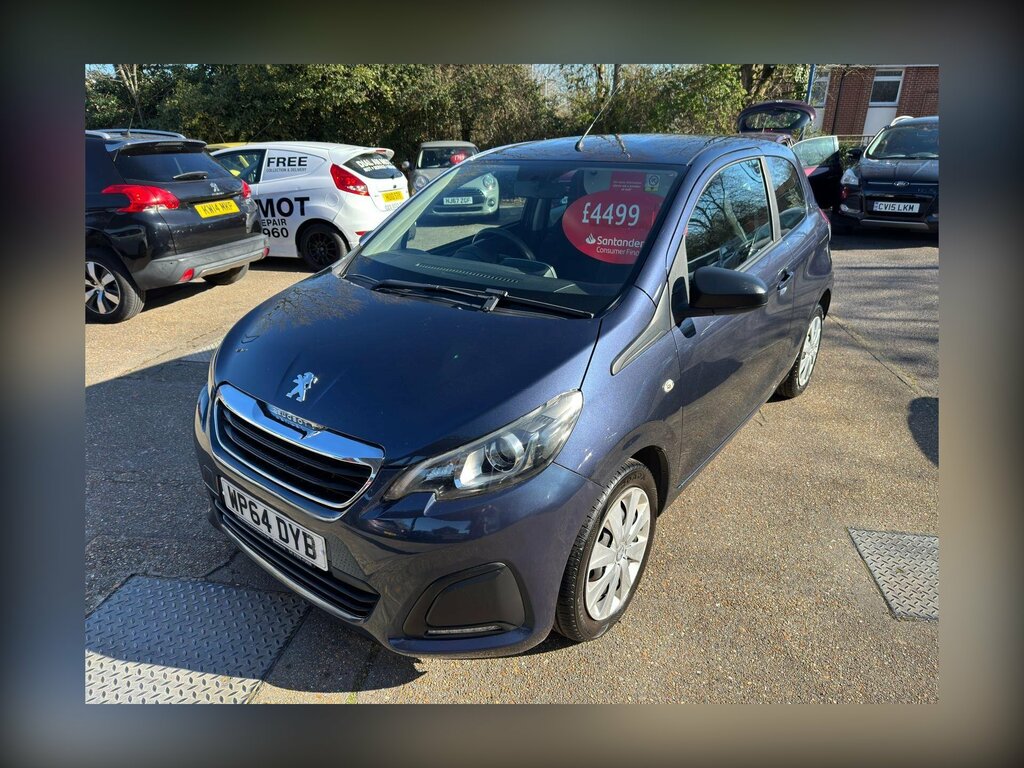 Peugeot 108 1.0 Vti Active Euro 5 Euro 5 Blue