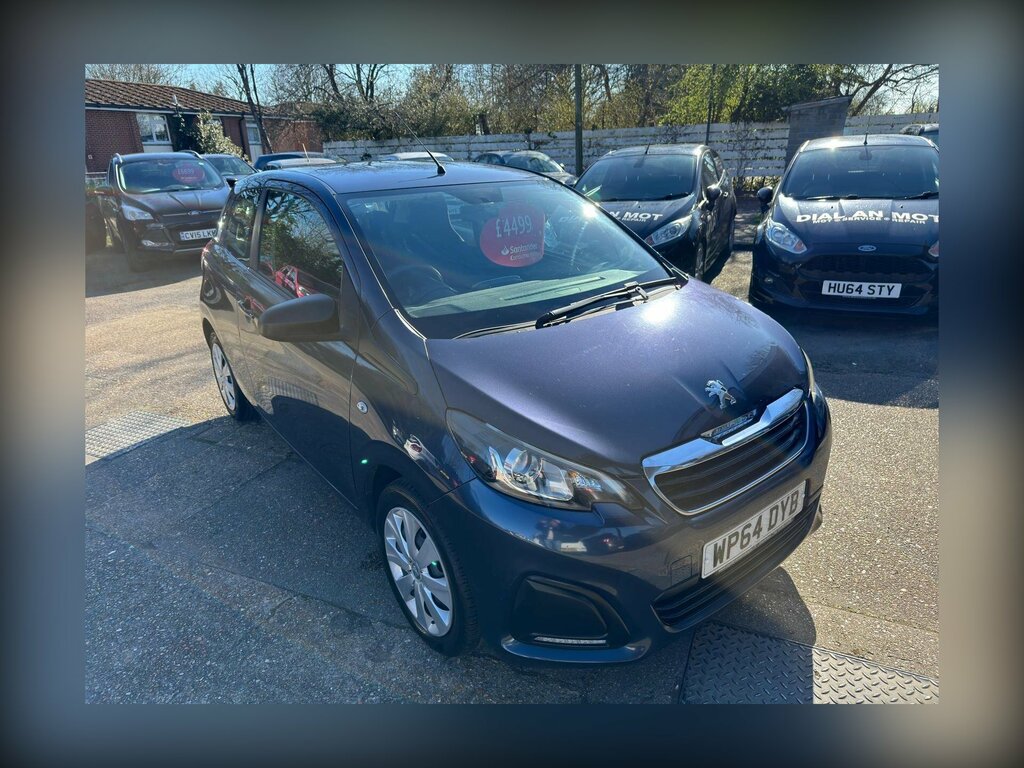 Peugeot 108 1.0 Vti Active Euro 5 Euro 5 Blue #3