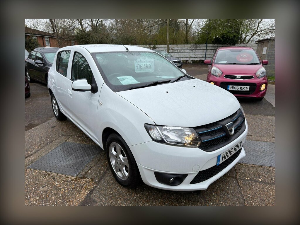Dacia Sandero 1.5 Dci Laureate Euro 6 Ss White #3
