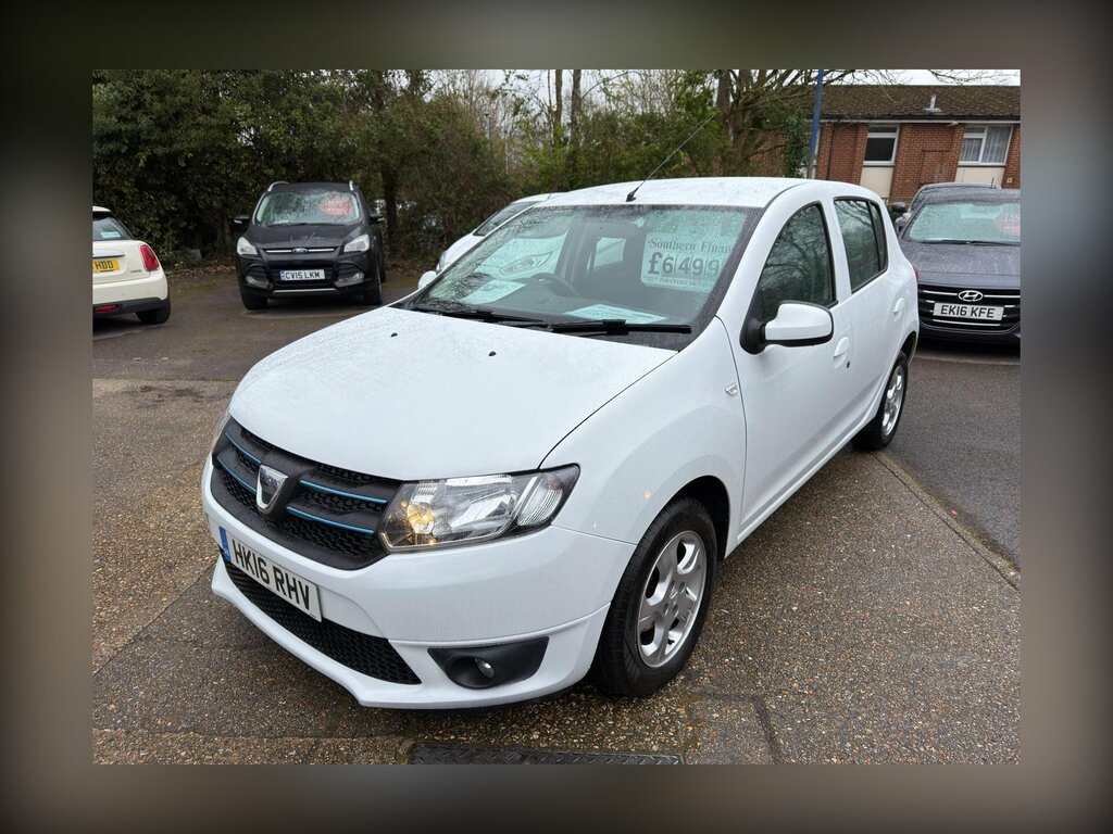 Dacia Sandero 1.5 Dci Laureate Euro 6 Ss White