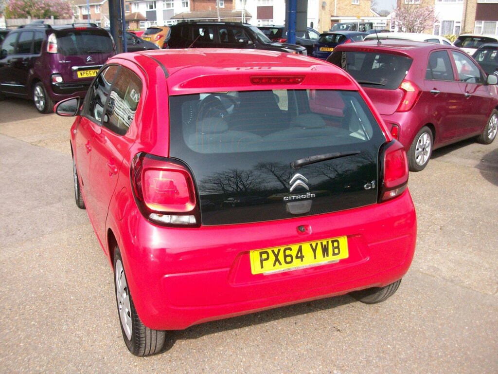 Citroen C1 1.0 Vti Feel Euro 5 Euro 5 PX64YWB Red #6