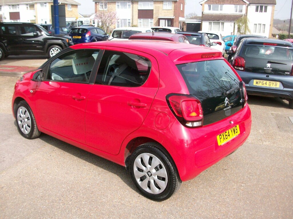 Citroen C1 1.0 Vti Feel Euro 5 Euro 5 PX64YWB Red #5