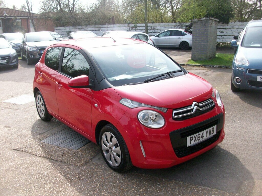 Citroen C1 1.0 Vti Feel Euro 5 Euro 5 PX64YWB Red #2
