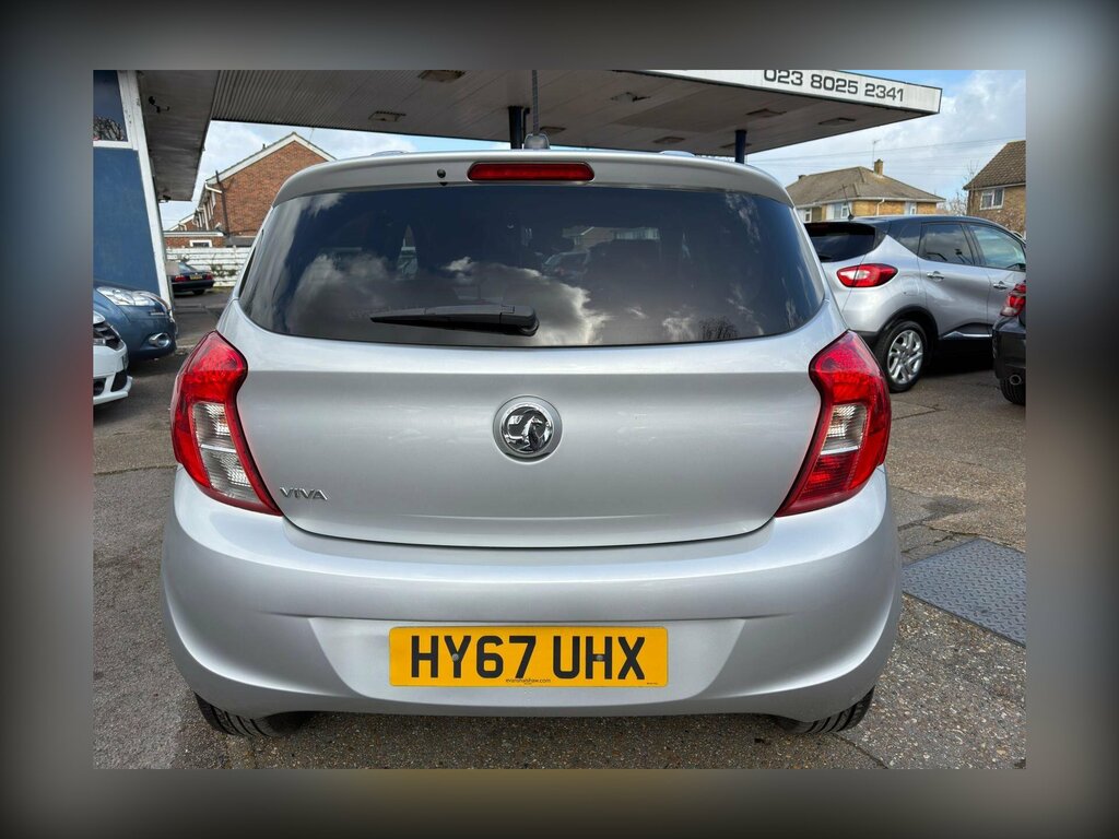 Vauxhall Viva 1.0I Sl Euro 6 HY67UHX Silver #6