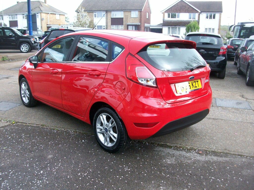 Ford Fiesta 1.25 Zetec Euro 6 HV66KZT Red #5