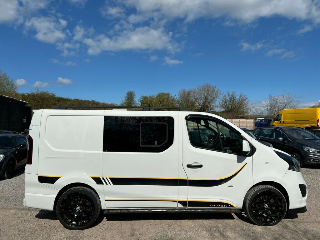 Vauxhall Vivaro Panel Van 1.6 Cdti 2900 Biturbo Sportive 201717 BV17WUU White #5