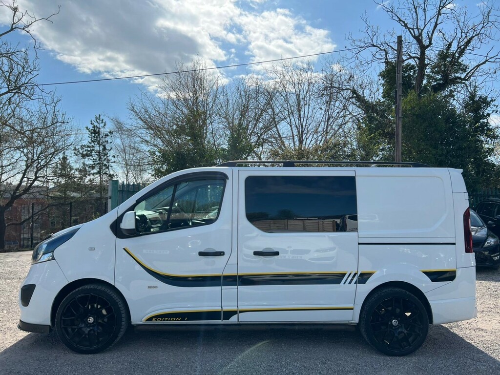 Vauxhall Vivaro Panel Van 1.6 Cdti 2900 Biturbo Sportive 201717 BV17WUU White #4