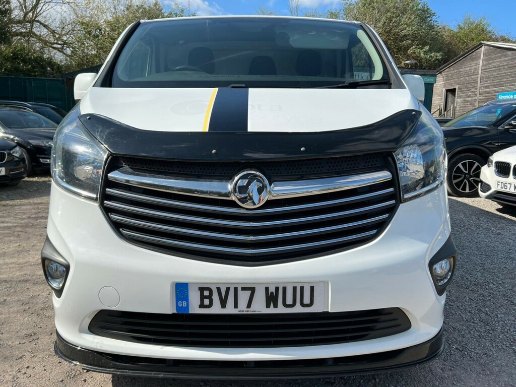 Vauxhall Vivaro Panel Van 1.6 Cdti 2900 Biturbo Sportive 201717 BV17WUU White #2