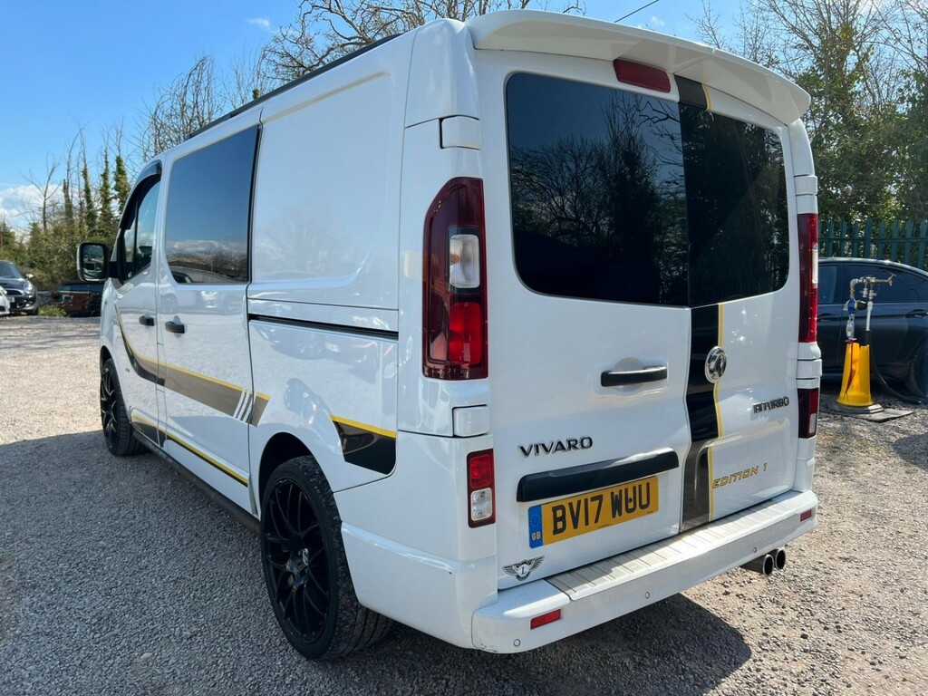 Vauxhall Vivaro Panel Van 1.6 Cdti 2900 Biturbo Sportive 201717 BV17WUU White #6