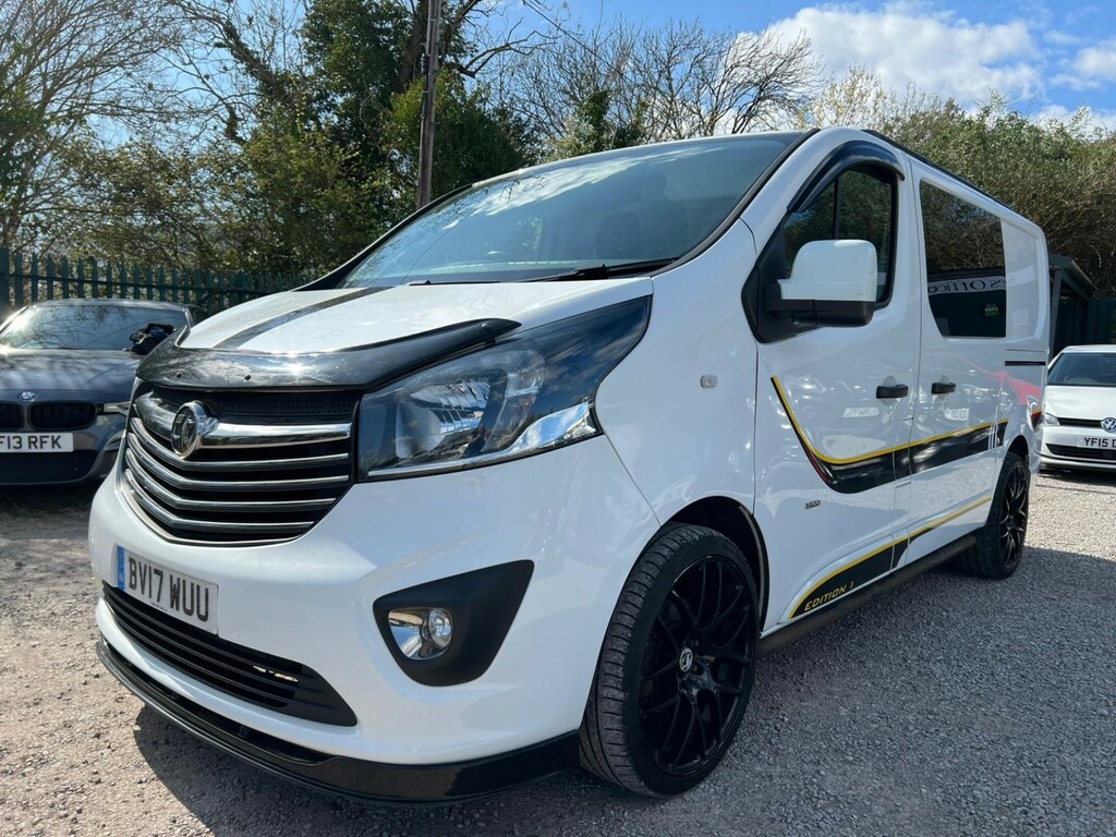Vauxhall Vivaro Panel Van 1.6 Cdti 2900 Biturbo Sportive 201717 BV17WUU White #3