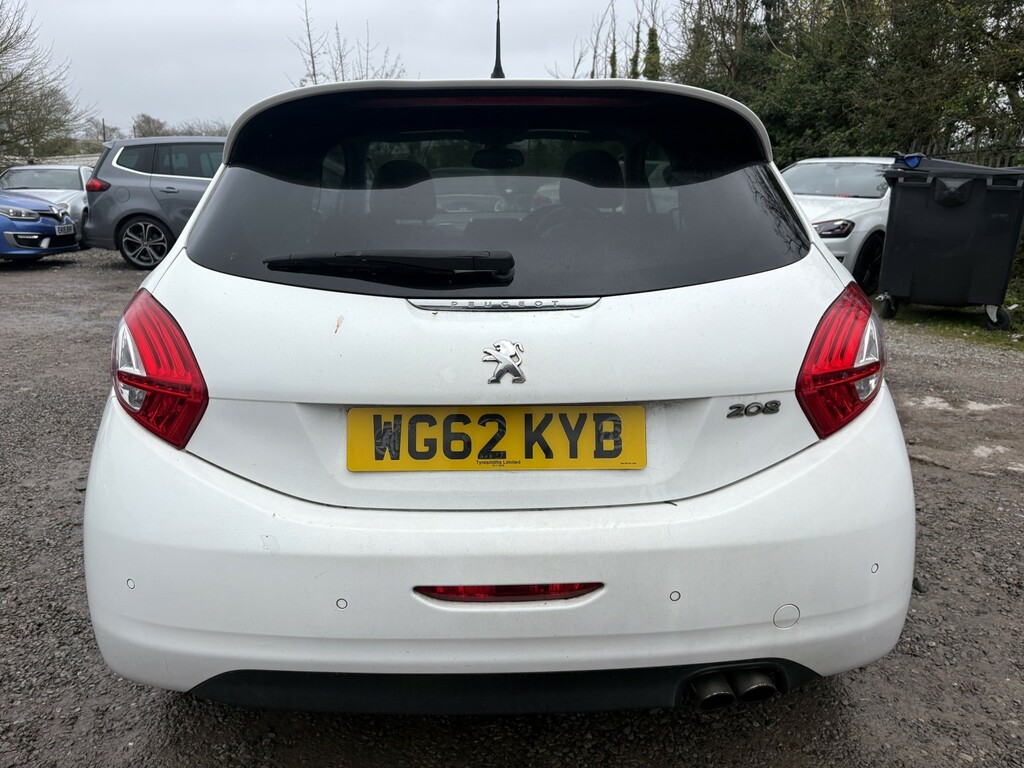 Peugeot 208 Hatchback 1.6 Thp Feline 2013 WG62KYB White #6
