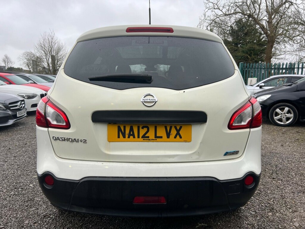 Nissan Qashqai+2 Suv 1.6 Dci N-tec 2012 White #6