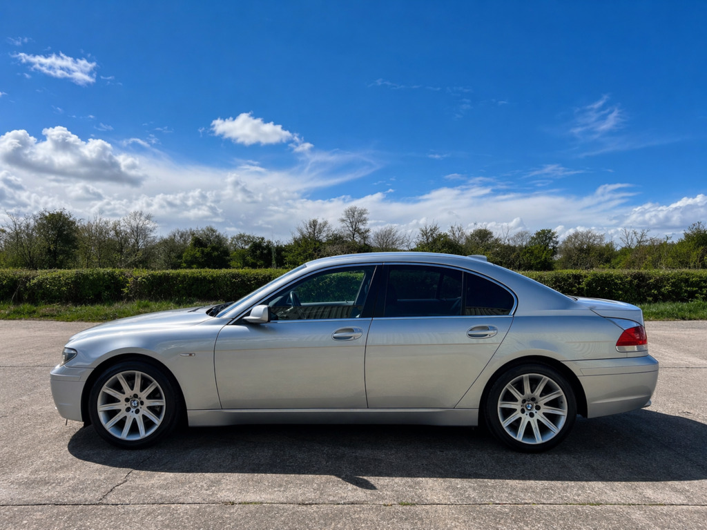 BMW 7 Series Saloon 4.4 745I Se 2002 Silver #4