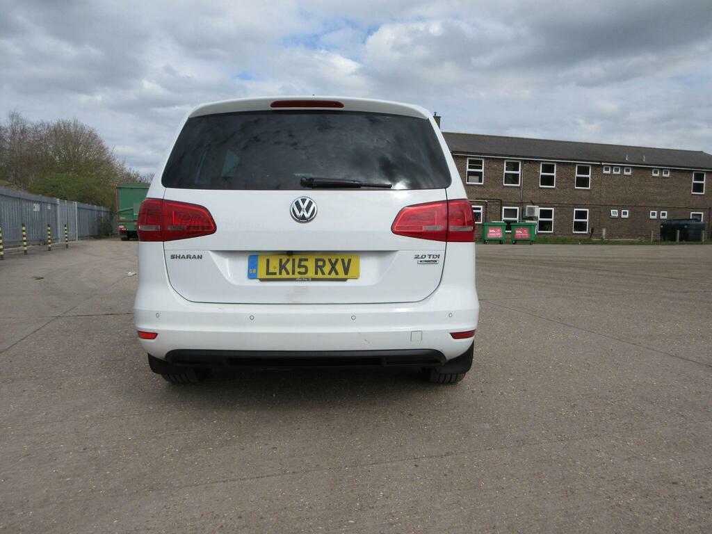 Volkswagen Sharan 2.0 Tdi Bluemotion Tech Sel Dsg Euro 5 S S White #3
